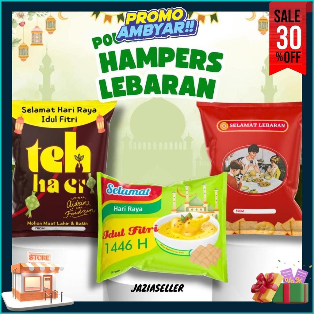 

Giant Pouch Snack Hampers Lebaran Terlaris