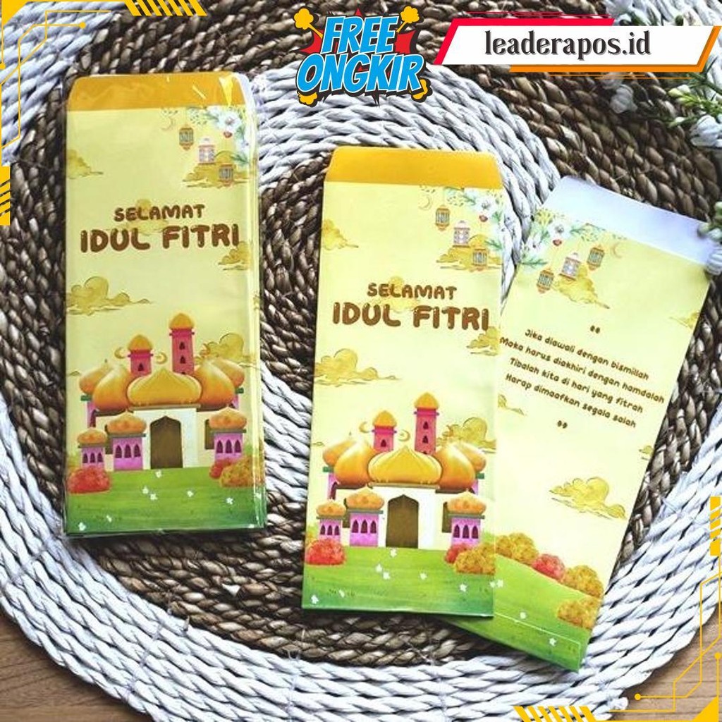 

Amplop Lebaran Panjang Amplop Lebaran Besar Motif 2025 - Isi 10 Cod