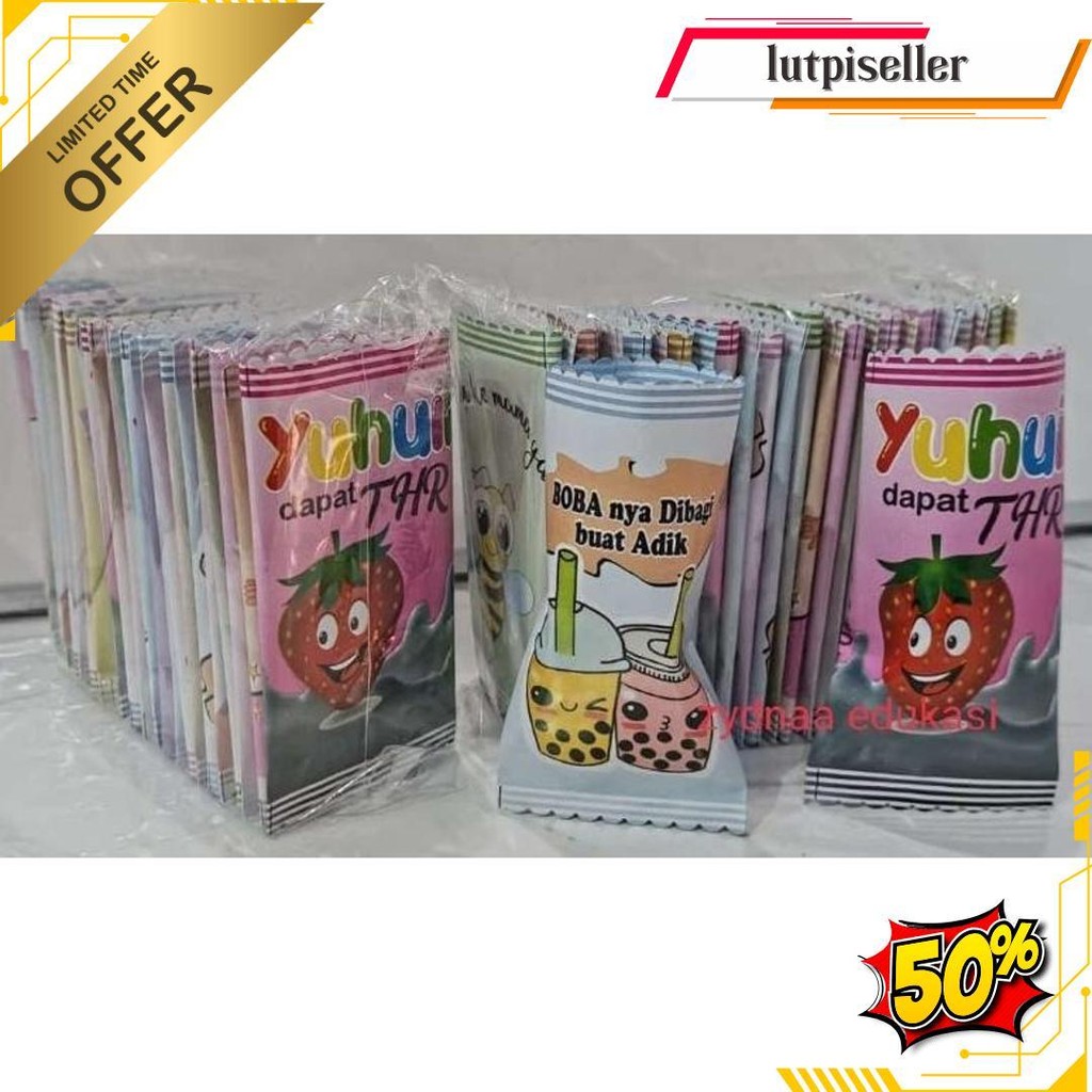 

[24 Pcs] Amplop Permen Idul Fitri Terlaris