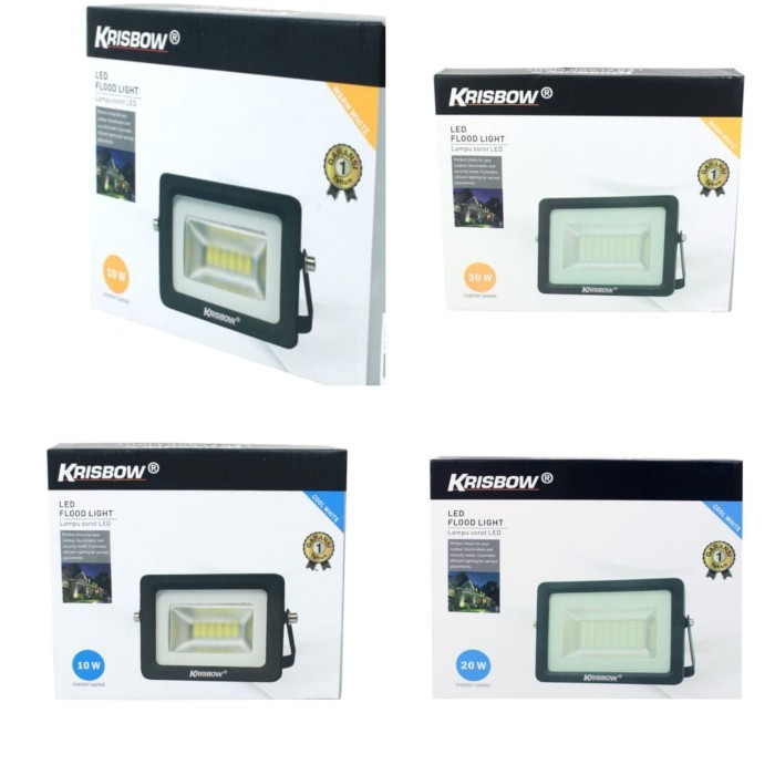 Krisbow Lampu Sorot Led 10W/20W / Lampu Tembak Led 10/20Watt