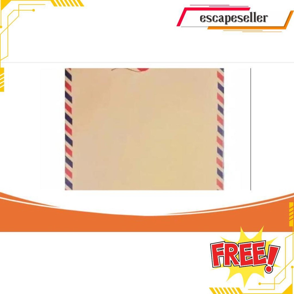

Amplop Coklat Tali 310 Ukuran Folio ( Isi 50 Lembar ) Cod