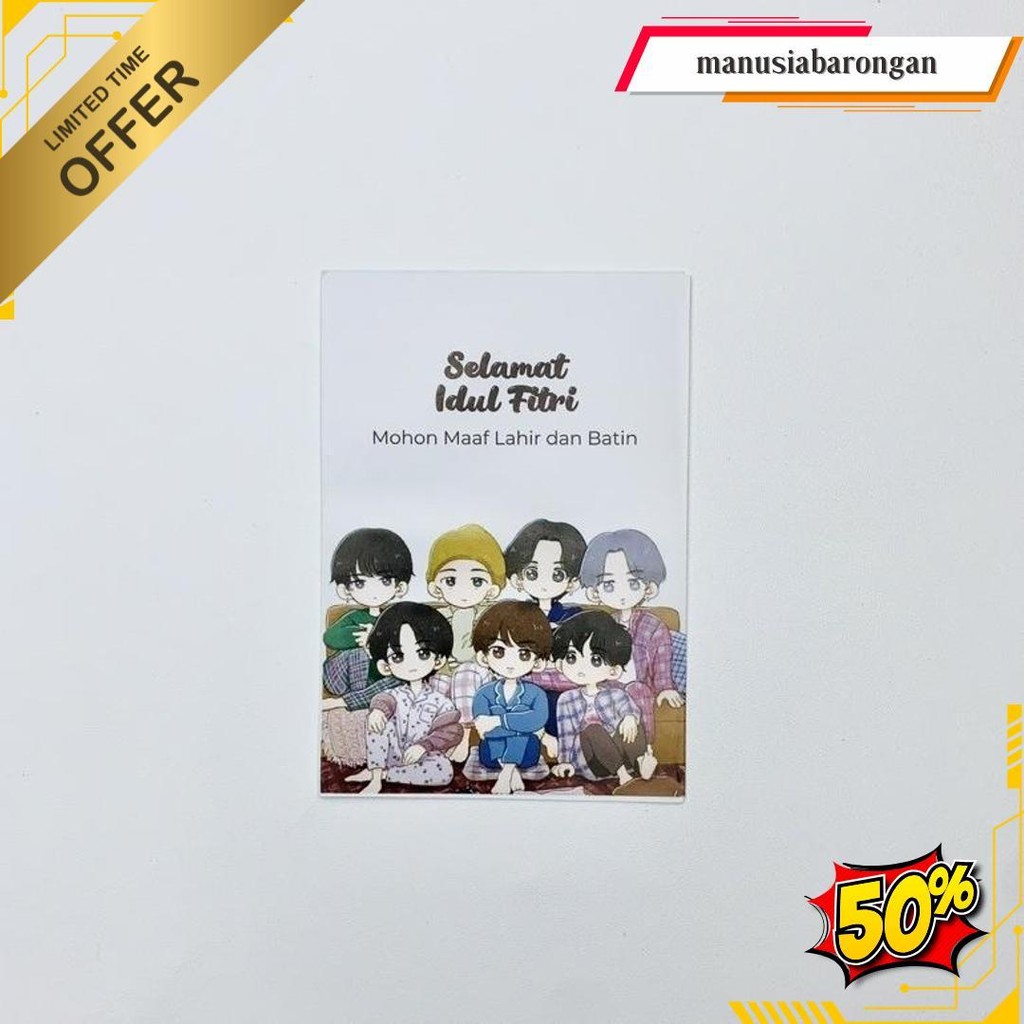 

[ Ready ]Amplop Lebaran Motif Bt21 Isi 10 Pcs Original Produk