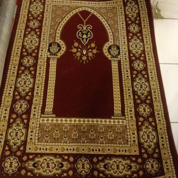 Spesial Karpet Sajadah Imam Turki Lembut Dan Tebal Merk Fatih Size 80X120