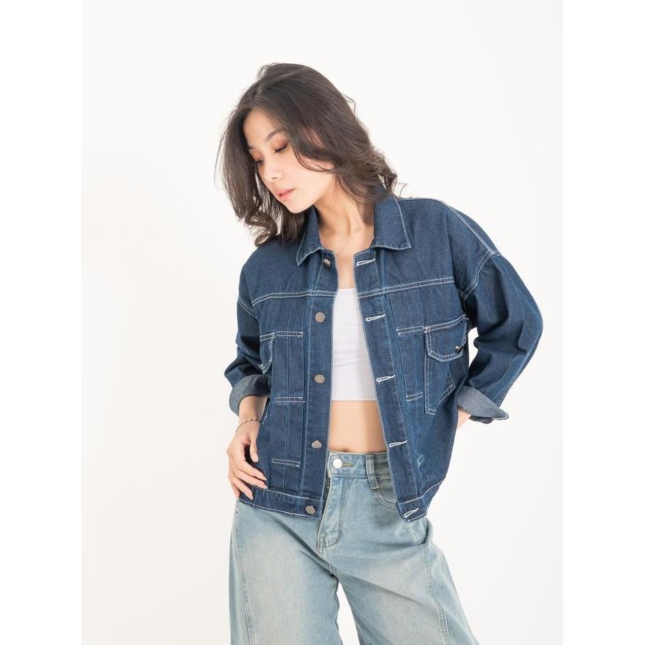 Promo Fufu Jeans - Nevada Jeans Jacket - Jaket Wanita