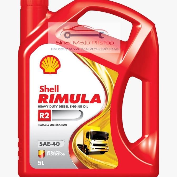 OLI MESIN / OLI DIESEL / OLI GENSET / OLI MOBIL SHELL RIMULA R2 SAE 40