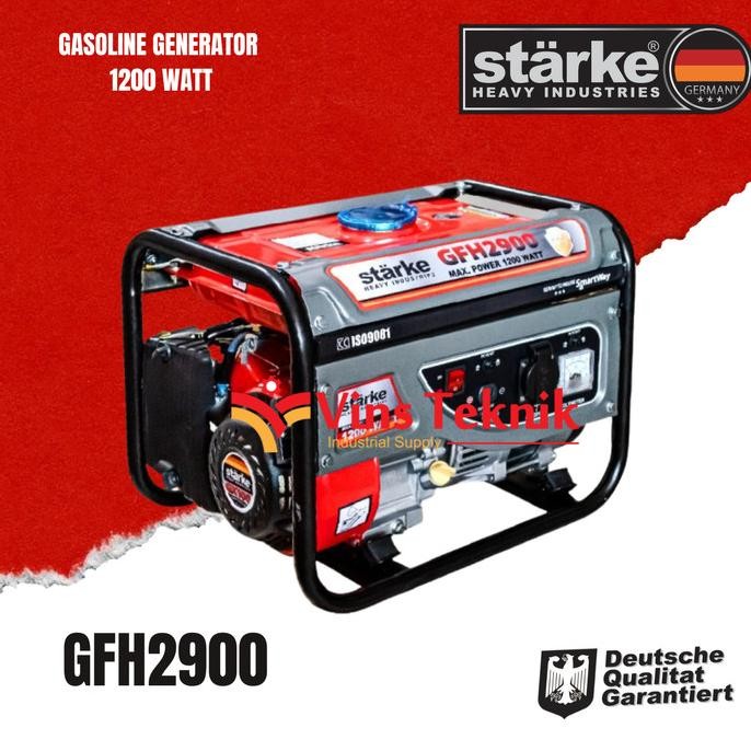 Mesin genset listrik generator set 1.200 WATT STARKE GFH2900 GFH 2900