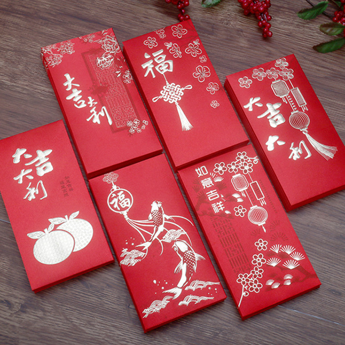 

Angpao Imlek Premium Panjang / Angpao Kertas Chinese New Year Set (8 Pcs) 4184