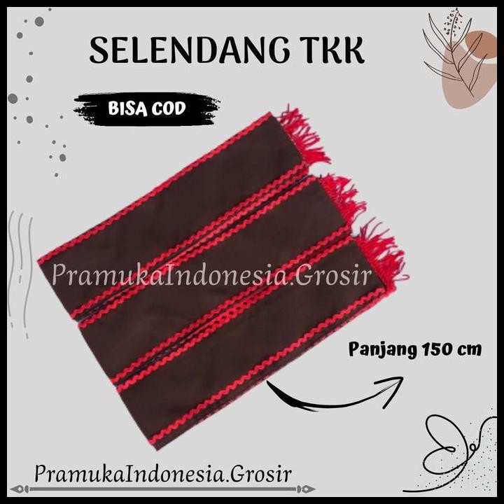 Produk Unggulan [Grosir 1 Kodi / 20 Pcs] Selendang Tkk Penggalang / Selempang Tkk Penggalang / Tetam