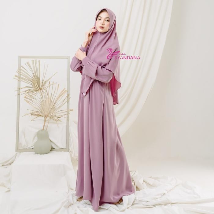 Gamis Muslimah Dewasa Anna Dress Only By Hijab Syandana (Gamis Saja)
