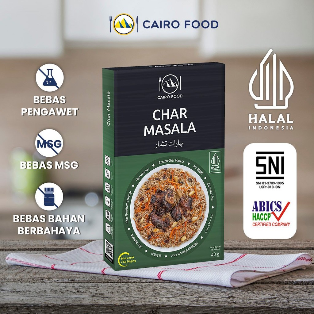 

Bumbu Char Masala Non MSG - Cairo Food