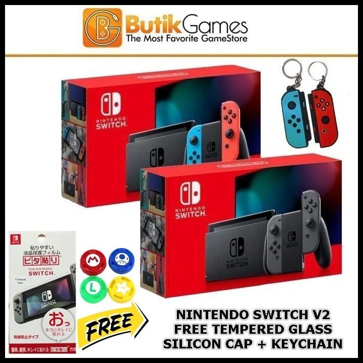 Terlaris Nintendo Switch Console V2 New Model Hac-001(-01) Good Quality