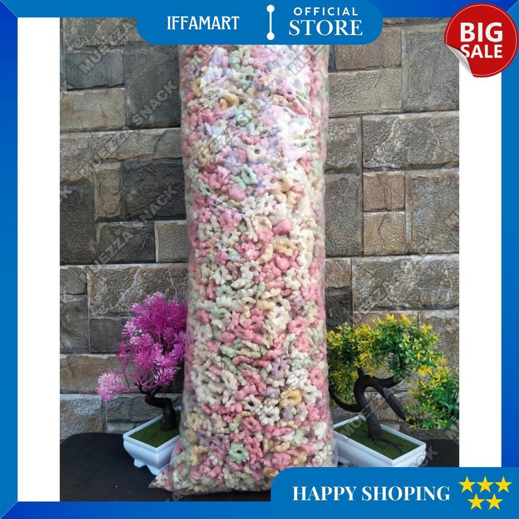 

Cemilan Bunga Sakura / Cin Cin Rainbow Isi 1 Kg Termurah Cemilan Ringan/Makanan Kiloan D Gratis Ongkir