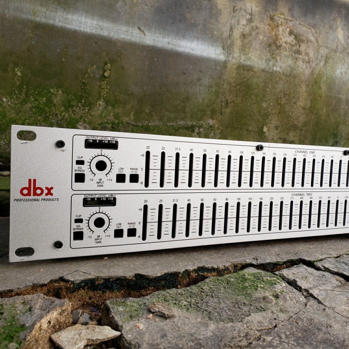 Equalizer DBX 231 Ori USA Case and Trafo only