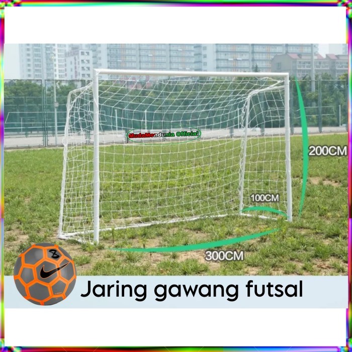 Jaring pengaman gawang/Jaring futsal/Jaring Gawang