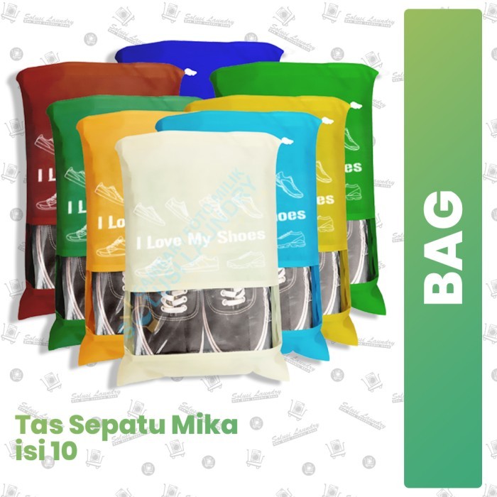 

Tas Sepatu Spounbond 40X30 - Isi 10 Lembar - Tas Reusable Bag