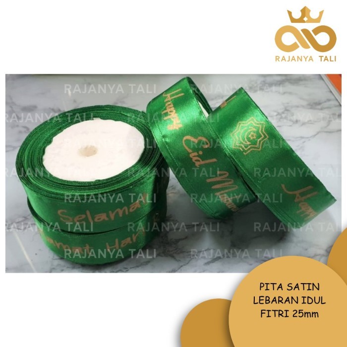 

Pita Satin Lebaran Idul Fitri 25Mm
