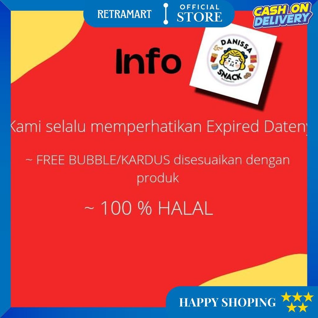 

Snack Kiloan Termurah!!!Pang Pang Manis Mini 250 Gr Free Bubble Wrap/Kardus D Promo 10.10