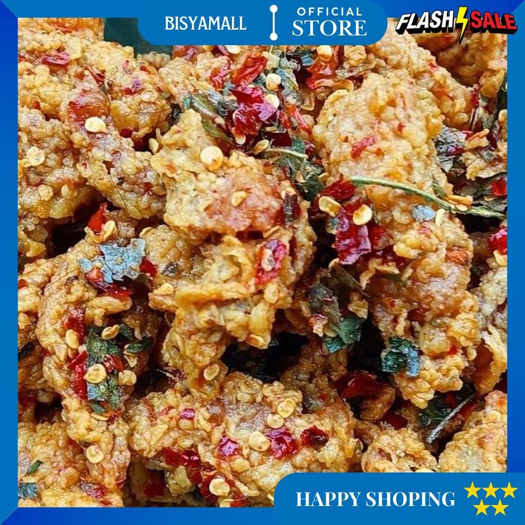 

Kulit Ayam Crispy Pedas Daun Jeruk 500Gram D Gratis Ongkir