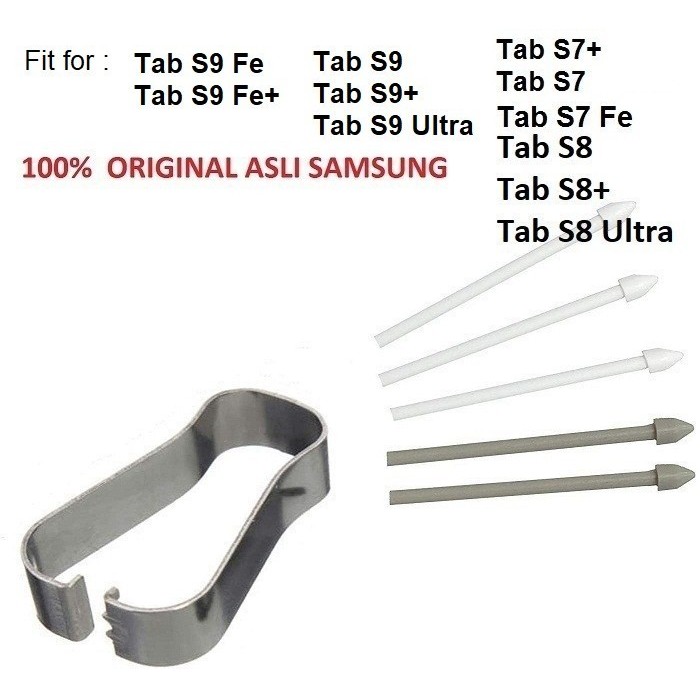

TERBARU! Refill Nib Tip S Pen SAMSUNG Galaxy Tab S9 Fe S9Fe+ Fe+ Plus Original