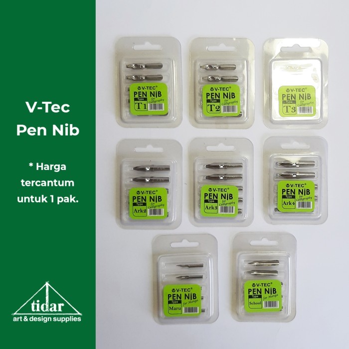 

PROMO! V-Tec Mata Pena Carricature / Manga / Calligraphy - Nib Dip Pen