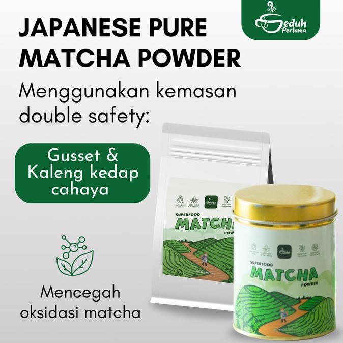 

JAPAN ORIGINAL PURE MATCHA GREEN TEA POWDER (KYOTO)