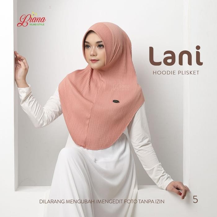 Lani Hodie Plisket Ori Liana Hijab Muslim Instan