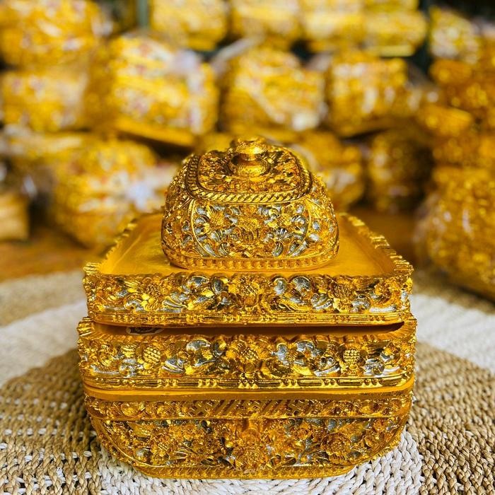 KUYY BOKOR OVAL KOTAK SUSUN 2 BOKOR KOTAK PACKING AMAN