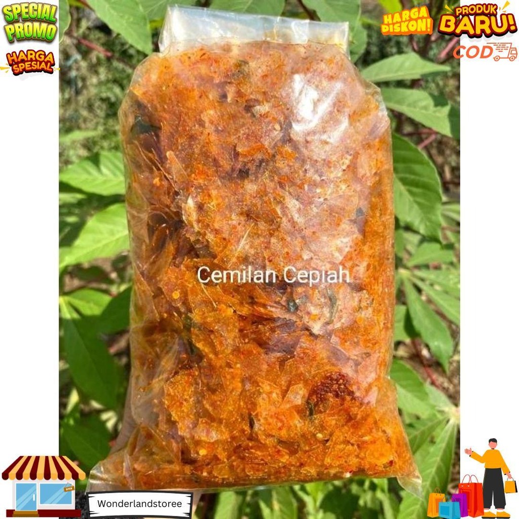 

Kripca / Keripik Kaca 500Gram Pedas Daun Jeruk D Terlaris