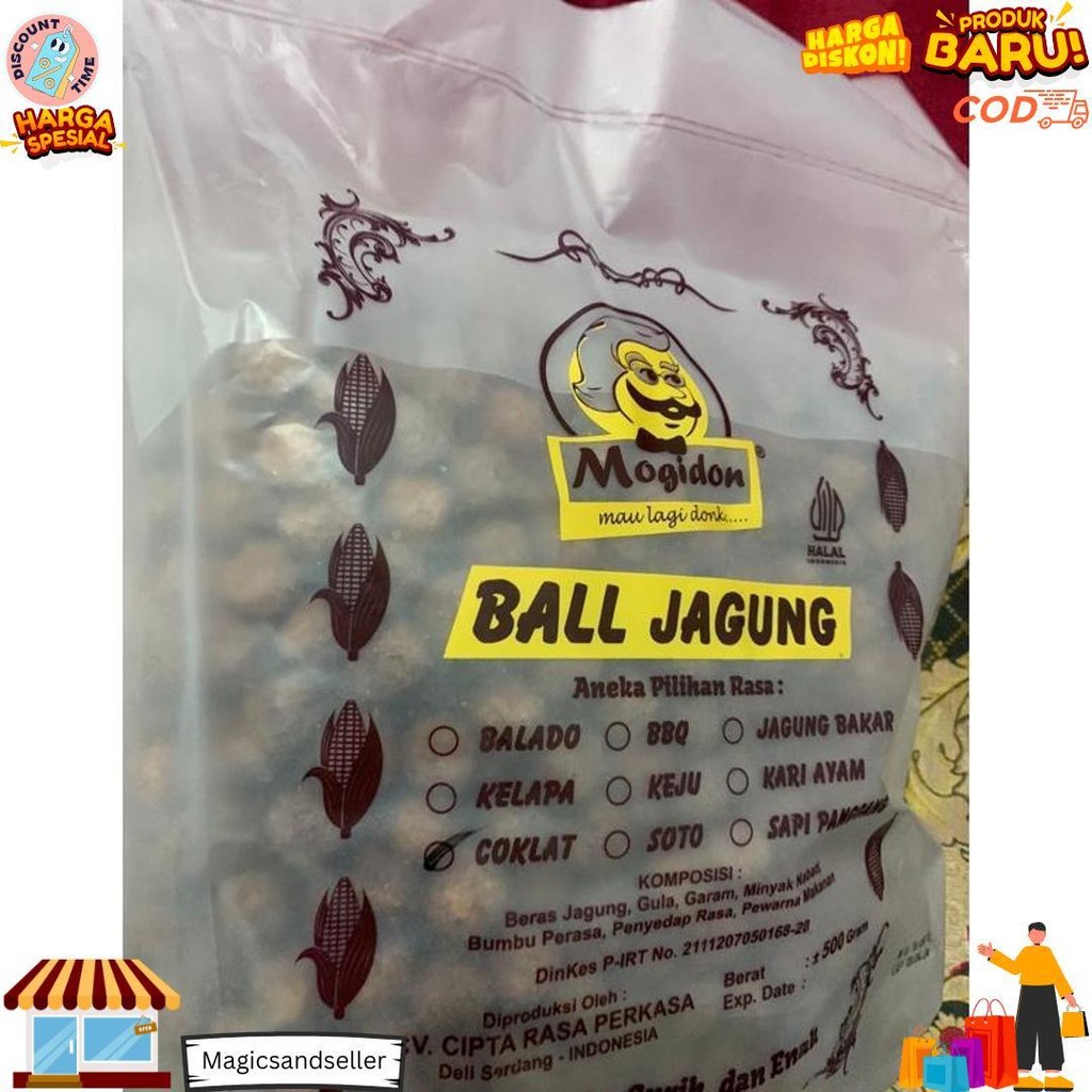 

Chikiball Coklat 500Gr D Promo 10.10