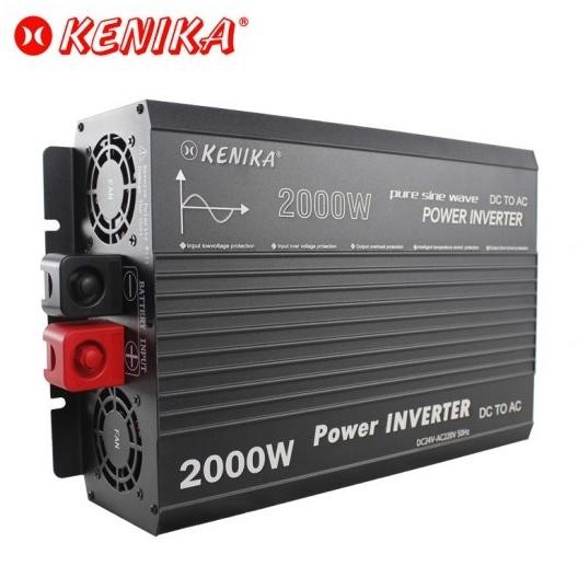 KENIKA POWER INVERTER PURE SINE WAVE 2000W 12 V - KENIKA PSW 2000-12DC ENC