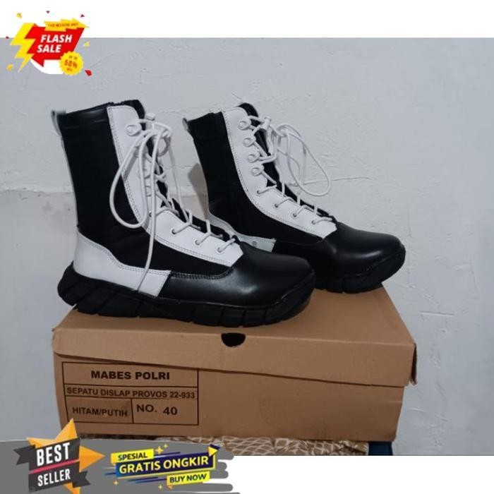 PROMO SEPATU PDL PROVOS POLRI JATAH ORIGINAL
