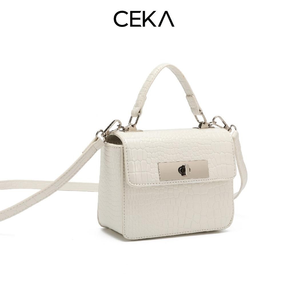 gd-90 CEKA Tas Selempang Wanita Import Marena Bag Branded Terbaru Sling Bag Kulit Croco Premium Hand