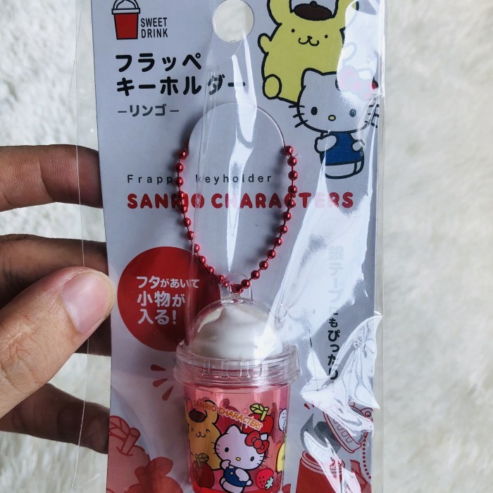 sanrio characters frappe keyholder keychain gantungan new edition kunci original Japan
