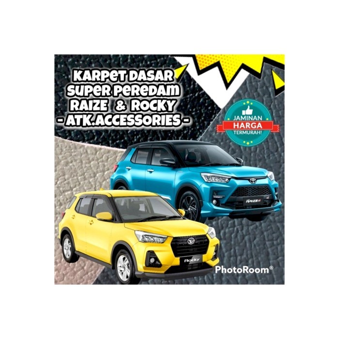 Karpet Dasar Mobil Peredam - Toyota Raize & Daihatsu Rocky