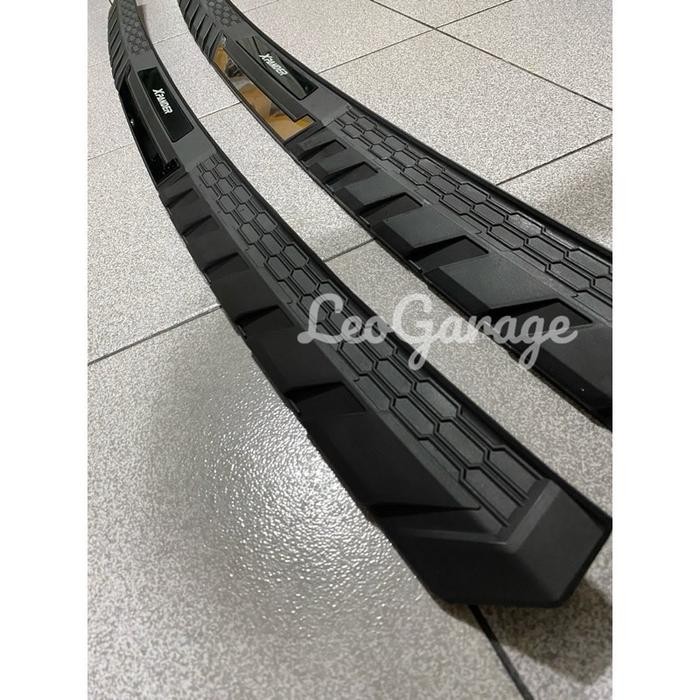 Xpander Cross Ultimate Sport 2022 2023 2024 Sillplate Belakang Bagasi Injakan Pintu Hitam Black Dop