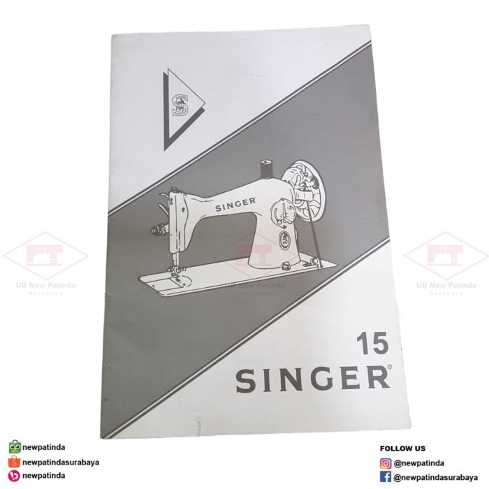 ] Buku Manual Petunjuk Mesin Jahit Singer