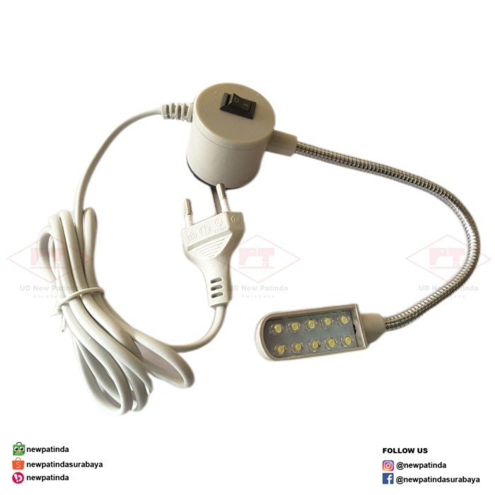 

monggo] Lampu Led 10 Titik Enbery Untuk Mesin Jahit