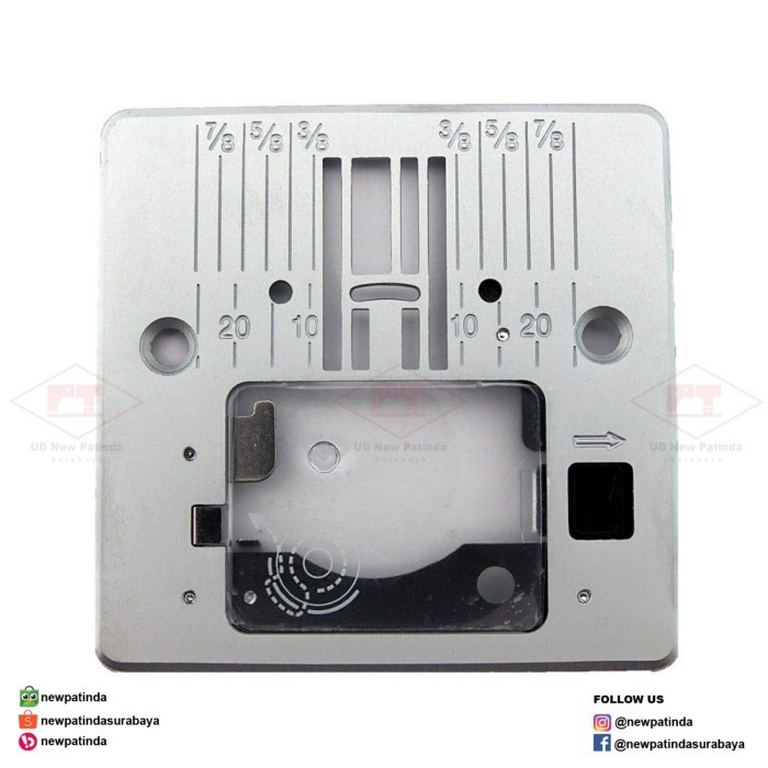 

cusss order] Needle Plate Mesin Jahit Singer 3323