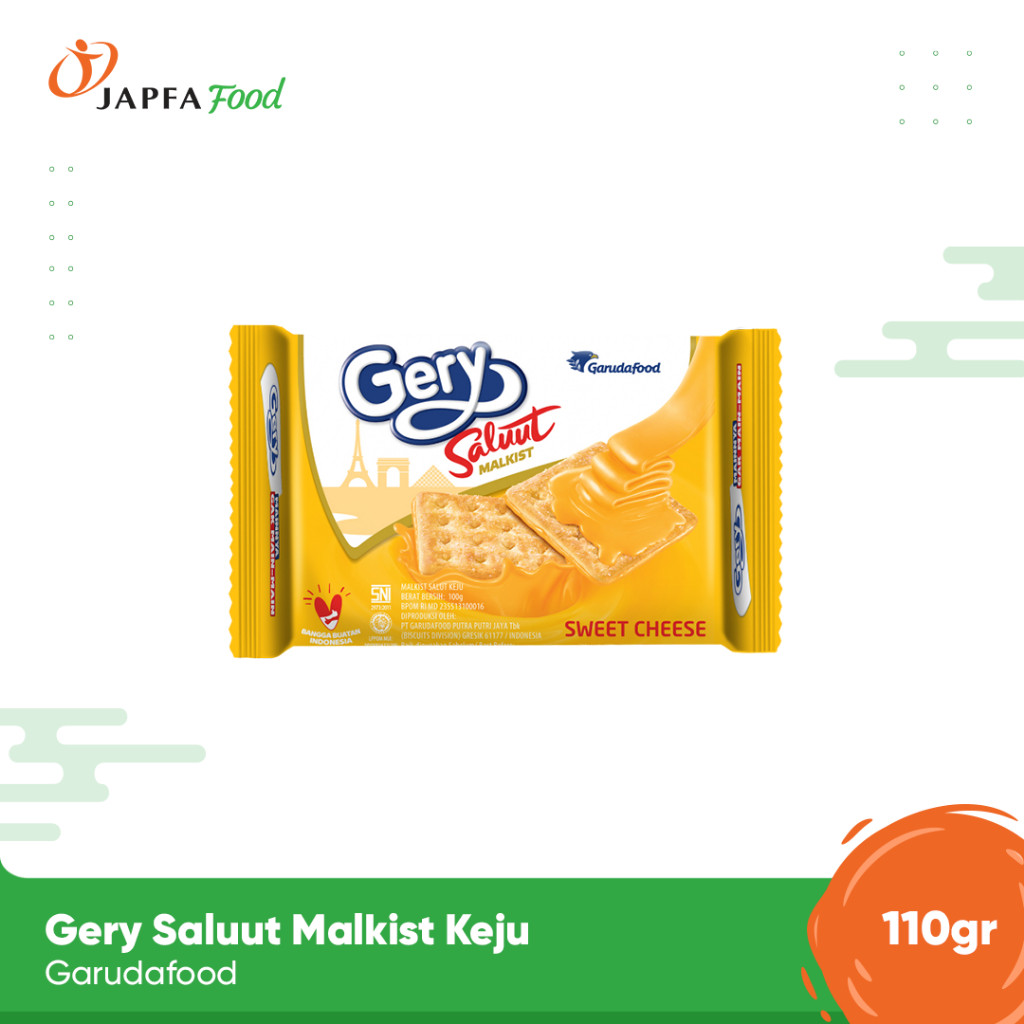 

Gery Saluut Malkist Keju 110gr