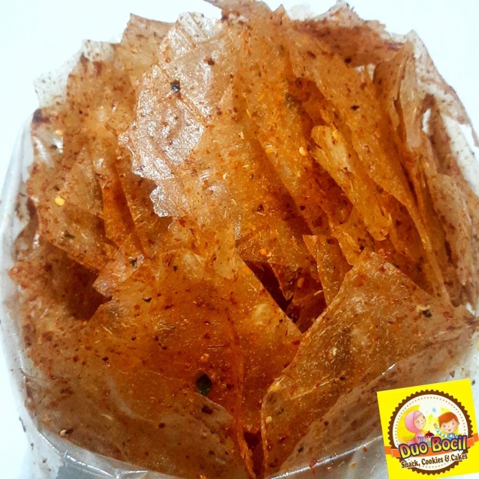 

Keripik Kaca Beling Pedas Dan Gurih 1 Kg (Aroma Daun Jeruk)