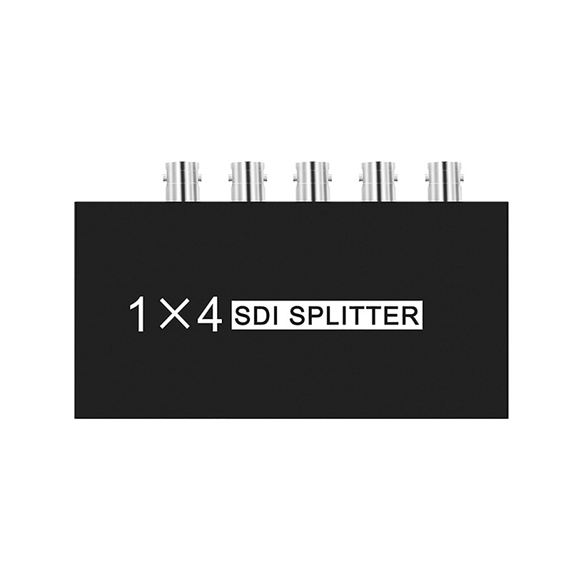 TOKOBATAKL SDI Splitter 1X4 Support HD SDI signal Multimedia Splitter SDI Extender Adapter Support 1