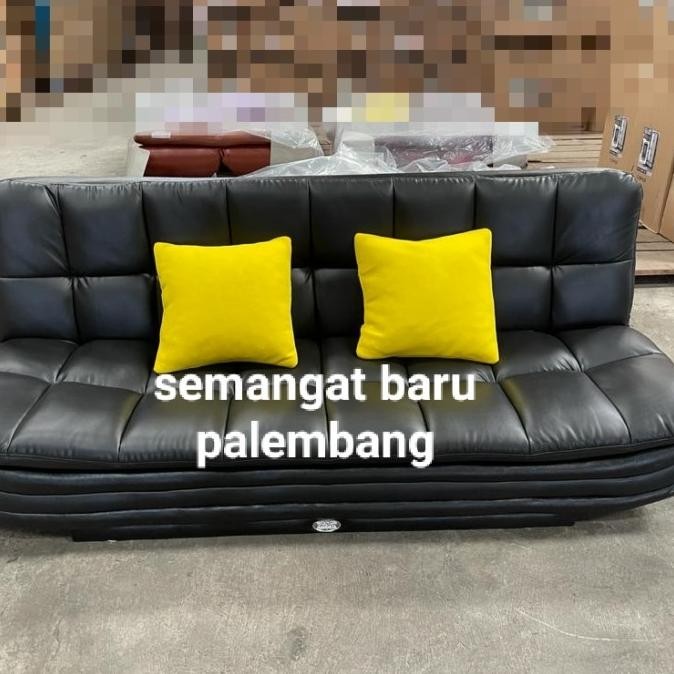 sofabed BIGLAND kursi lipat sofa bed tamu santai minimalis kulit