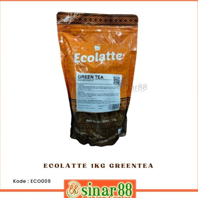 

Open DS] ECOLATTE 1KG GREENTEA