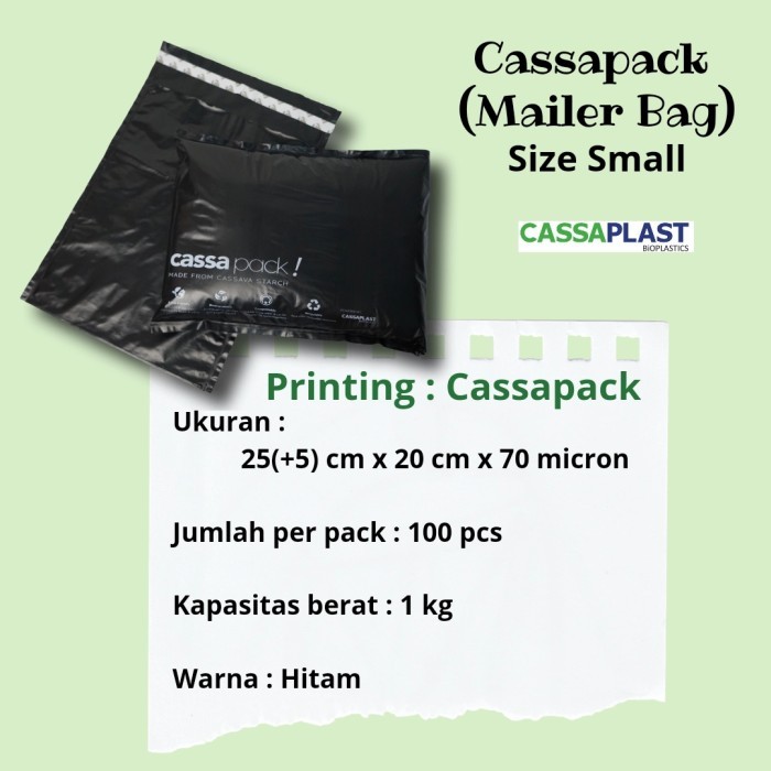 

Mailer Bag Kantong Packing Untuk Shipping Pengiriman Cassapack Small New