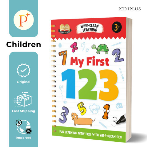

TERLARIS! My First 12 (Wipe Clean Workbook) - 9781803687346