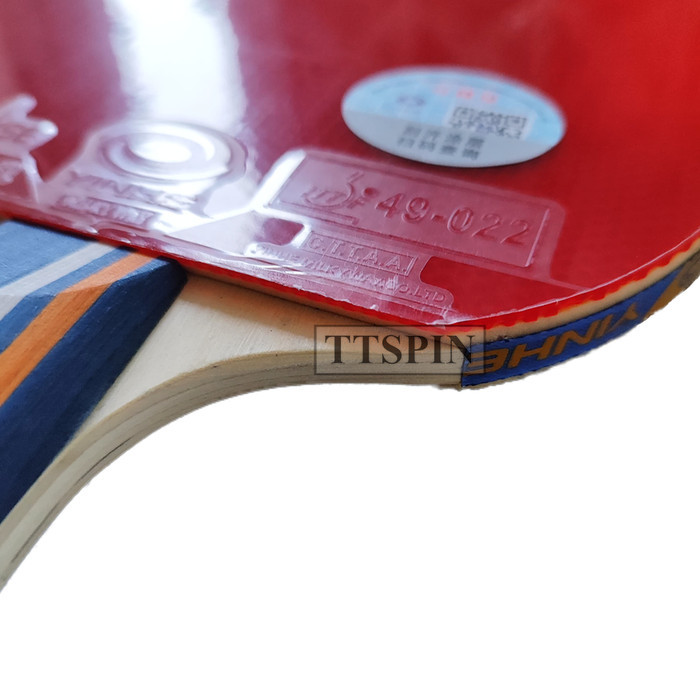 Yinhe Premade Bet Pingpong Rakitan Raket Blade Tenis Meja Bat Karet