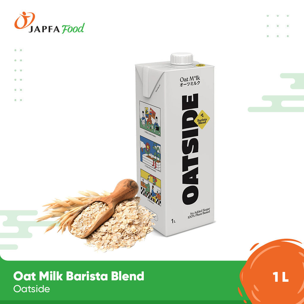 

Oatside Barista Blend Oat Milk / Susu Oat Gandum 1 L