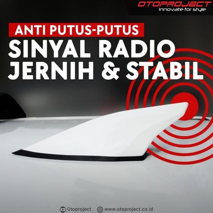 . Shark Fin Antena Sirip Hiu 4.0 Radio Xpander All New Livina Otoproject