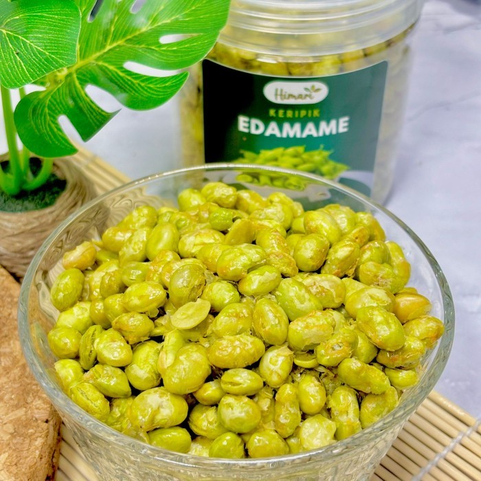 

TERJAMIN Keripik Edamame Renyah Krispi Kemasan Jar 500ml