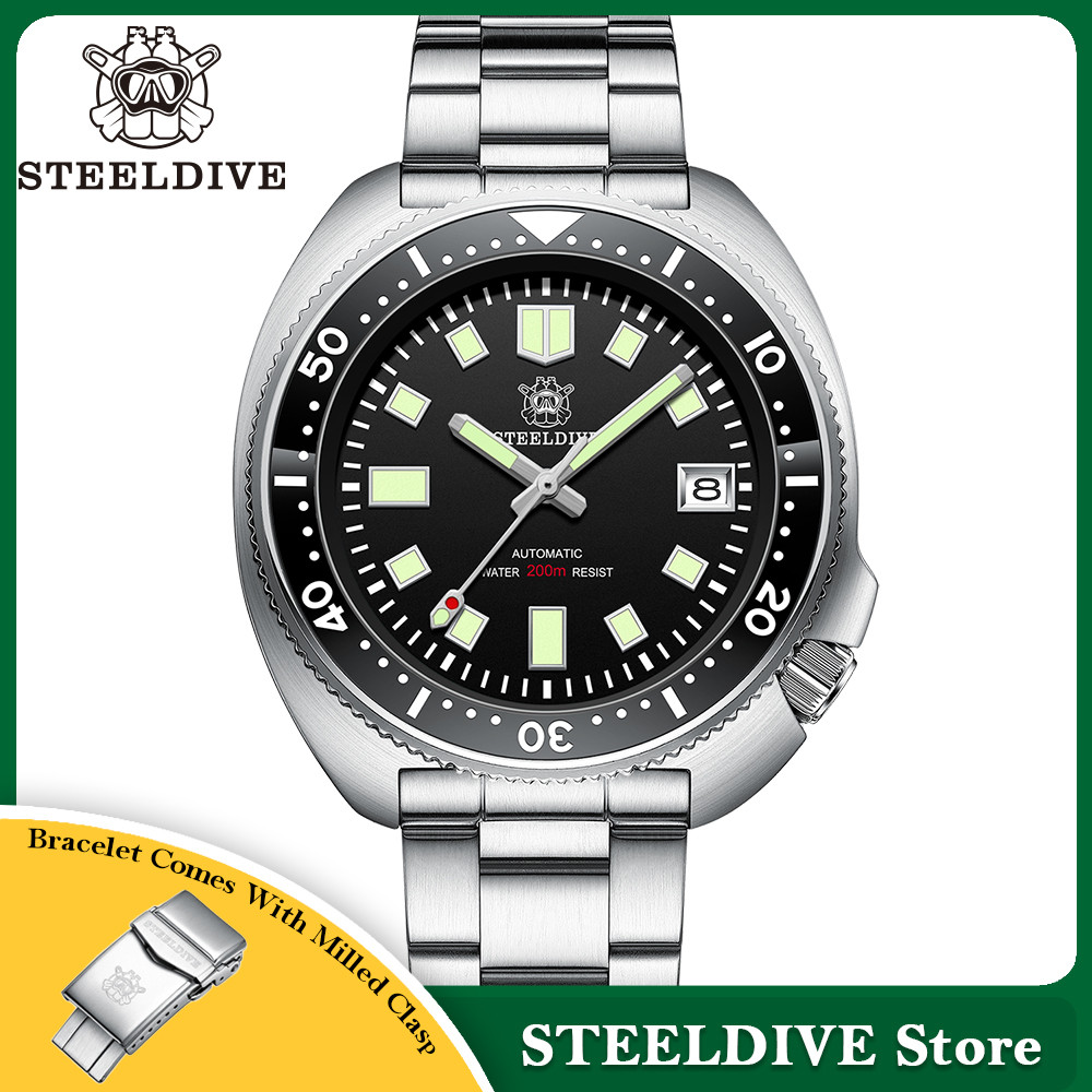 ADS 2020 New Arrival SD1970 Steeldive Brand Mens Automatic Watch NH35 Dive Watch